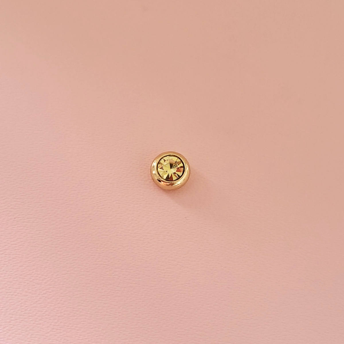 August Birthstone Charm