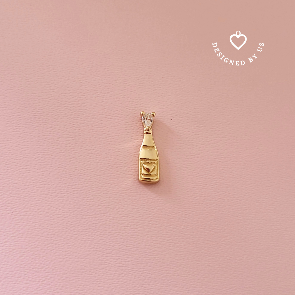 Champagne Bottle Charm