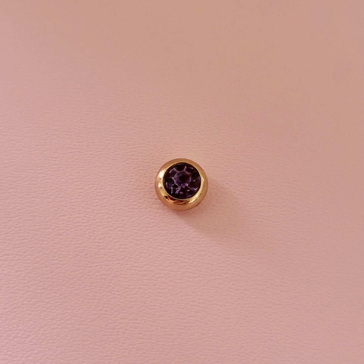 February Birthstone Charm