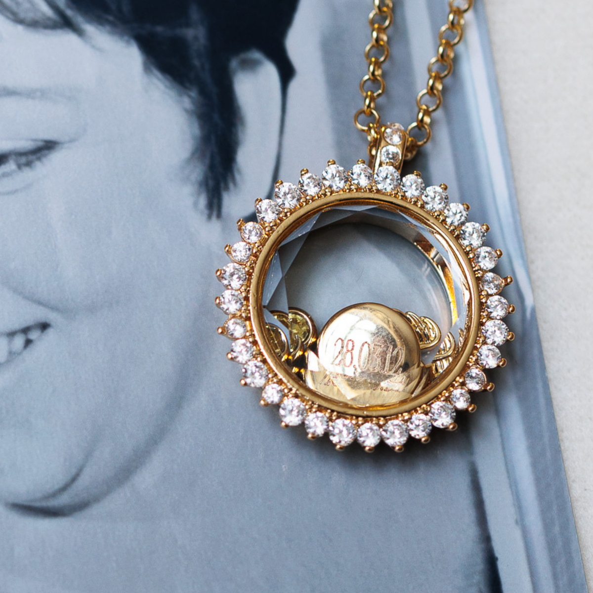 Personalised Circle Charm